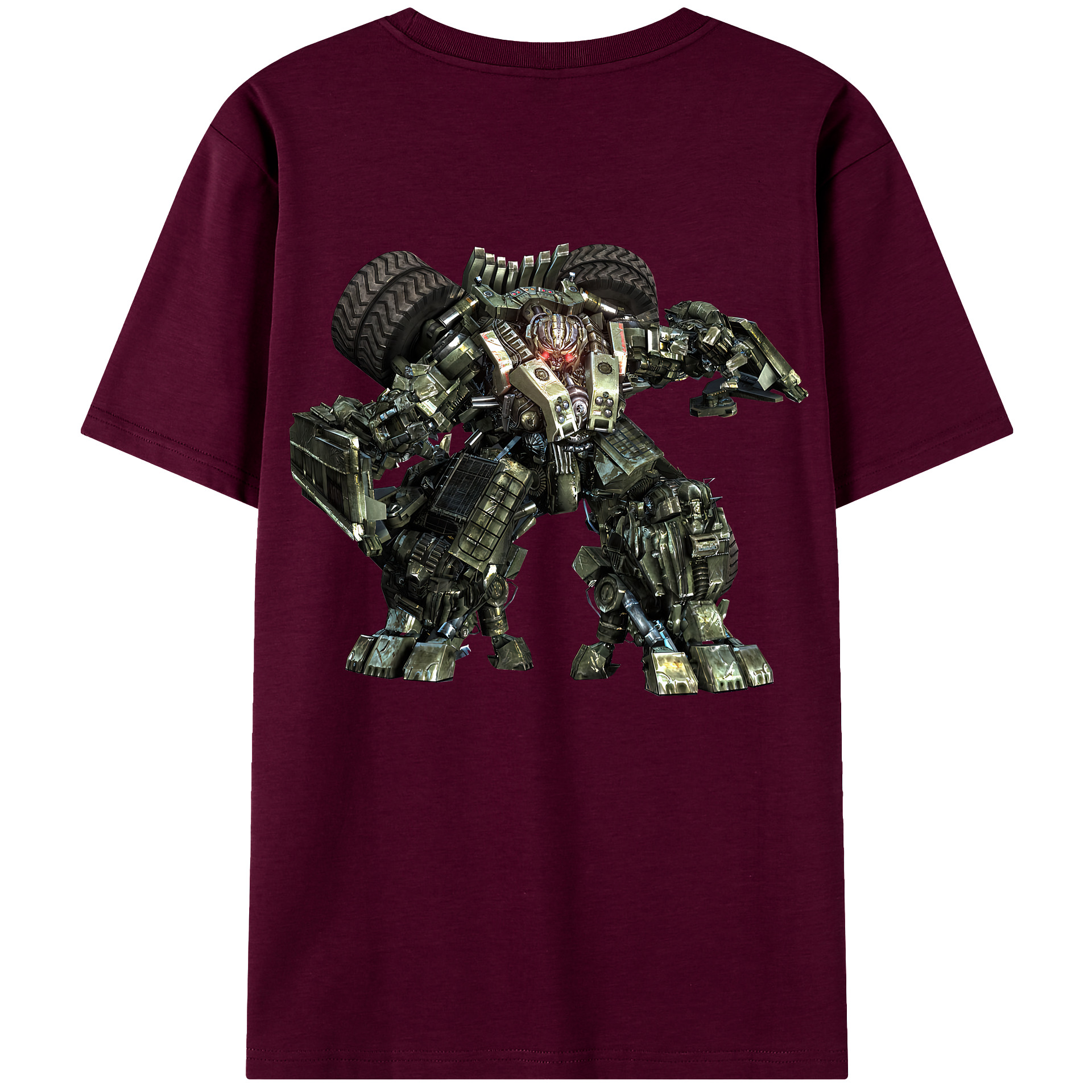 （画像用） Transformers トランスフォーマー レディース半袖Tシャツ(バックプリント)